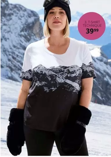 T Shirt Technique offre à 39,99€ sur Ulla Popken