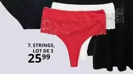 Strings, Lot De 3 offre à 25,99€ sur Ulla Popken