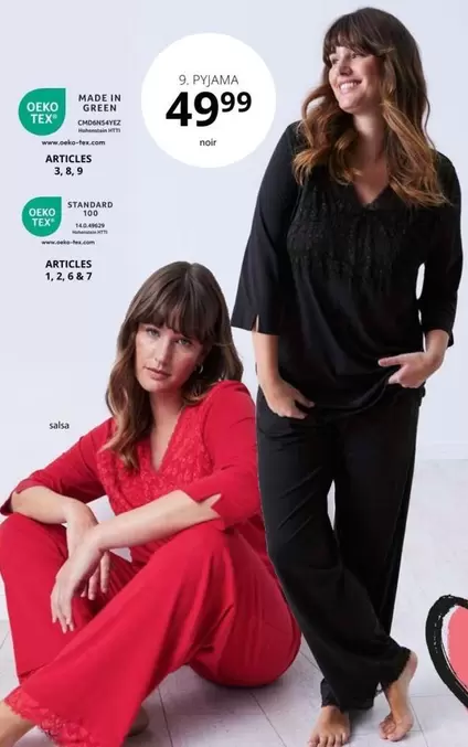 Pyjama offre à 49,99€ sur Ulla Popken