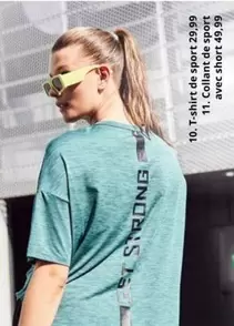 T-shirt De Sport offre à 29,99€ sur Ulla Popken