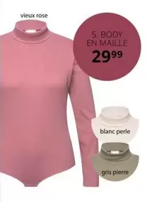  Body En Maille offre à 29,99€ sur Ulla Popken