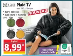 TCL - Bella Casa Plaid offre à 8,99€ sur Norma