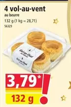 4 Vol-au-Vent offre à 3,79€ sur Norma