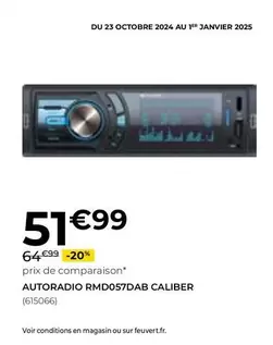 Caliber - Autoradio RMD057DAB