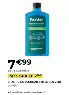 Feu Vert - Shampoing Lustrant 500 Ml