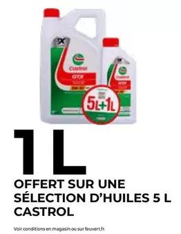 Castrol - Sur Une Sélection D'Huiles 5 L