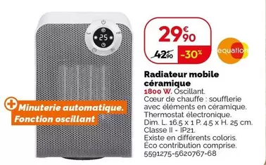 Radiateur Mobile Céramique