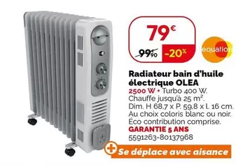 Dim - Radiateur Bain D'huile Électrique