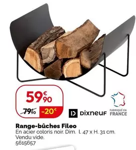 Dixneuf - Range-Bûches Fileo