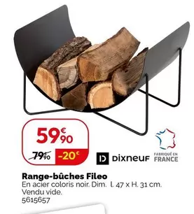 Dixneuf - Range-bûches Fileo