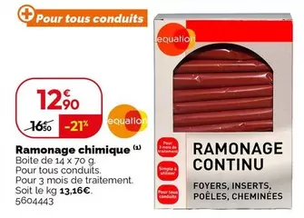 Ramonage Chimique