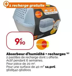 equation - absorbeur d'humidité recharges