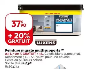 Luxens - Peinture Murale Multisupports