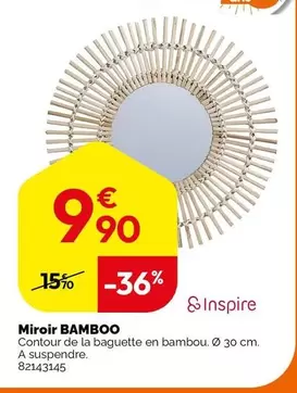 Miroir Bamboo