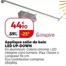 Inspire - Applique Salle De Bain Led Up-Down