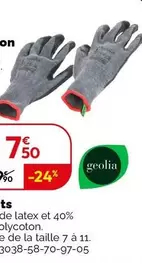 Geolia - Gants