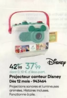 Disney - Projecteur Conteur offre à 37,99€ sur King Jouet