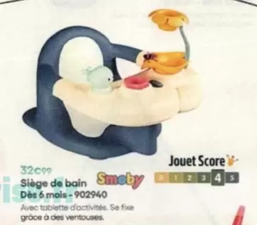 Smoby - Siège De Bain  offre à 32,99€ sur King Jouet