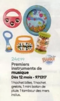 Buki - Premiers Instruments De Musique offre à 24,99€ sur King Jouet