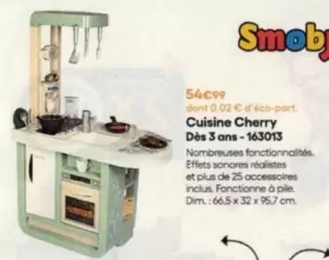 Smoby - Cuisine Cherry   offre à 54,99€ sur King Jouet