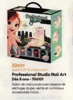 Professional Studio Nail Art offre à 32,99€ sur King Jouet