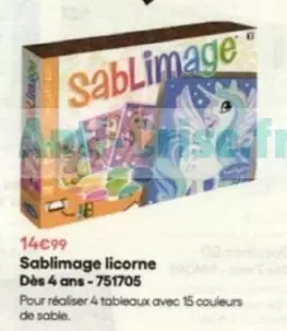 SentoSphère - Sablimage Licorne offre à 14,99€ sur King Jouet