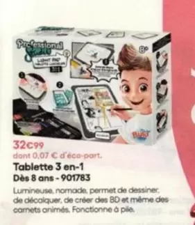 Tablette 3 En 1 offre à 32,99€ sur King Jouet