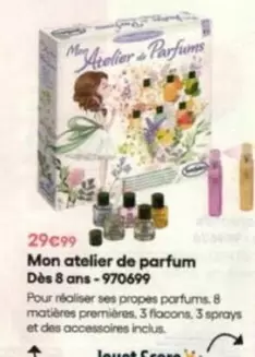 Mon Atelier De Parfum offre à 29,99€ sur King Jouet