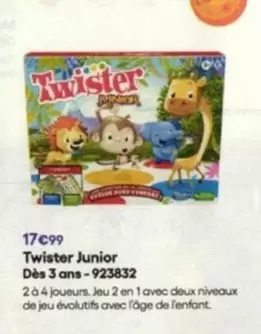 Hasbro - Twister Junior  offre à 17,99€ sur King Jouet