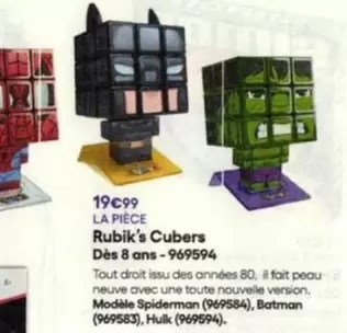 Rubik'S Cubers offre à 19,99€ sur King Jouet