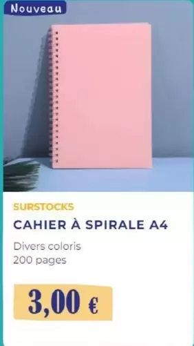 Pagès - Cahier À Spirale A4