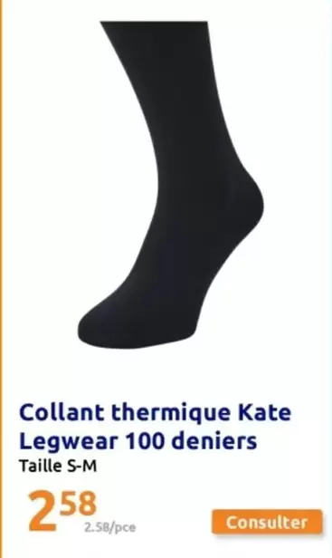 Collant Thermique Kate Lewear 100 Deniers