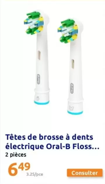 Oral-B - Têtes De Brosse À Dents Électrique