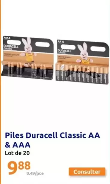 Duracell -   Classic AA & AAA