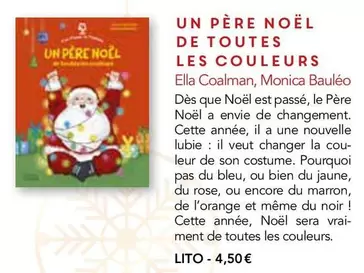 Un Pere Noël De Toutes Les Couleurs offre à 4,5€ sur Maison de la Presse