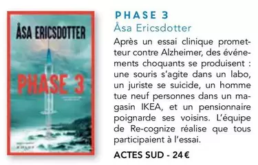 Ikea - Assa Ericsdotter offre sur Maison de la Presse