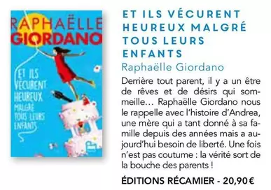 Giordano - Raphaëlle offre à 20,9€ sur Maison de la Presse