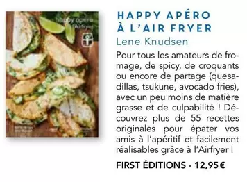 Happy Apéro À L'air Fryer offre à 12,95€ sur Maison de la Presse