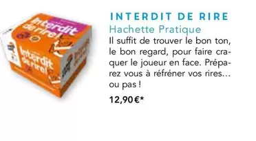 Interdit De Rire offre à 12,9€ sur Maison de la Presse