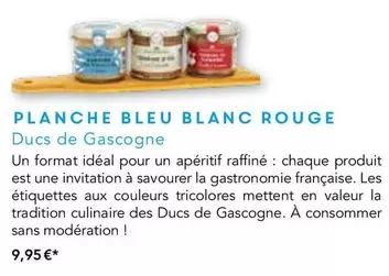 Planche Bleu Blanc Rouge offre à 9,95€ sur Maison de la Presse