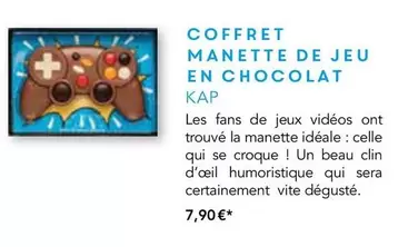 Coffret Manette De Jeu En Chocolat offre à 7,9€ sur Maison de la Presse