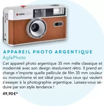 TOUS - Appareil Photo Argentique offre à 49,9€ sur Maison de la Presse