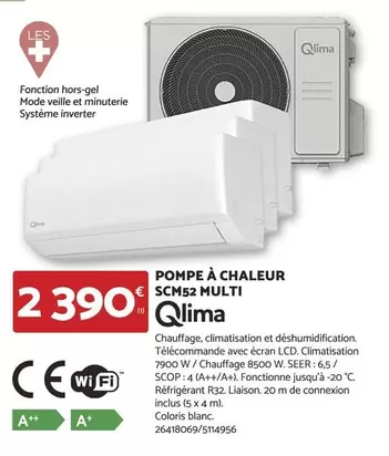 Pompe A Chaleur Scm25 Multi Qlima