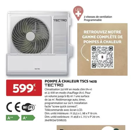 Dim - Pompe A Chaleur TscS 1425