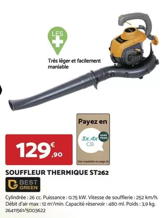 Best - Souffleur Thermique St262