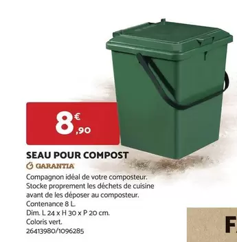 Garantia - Seau Pour Compost