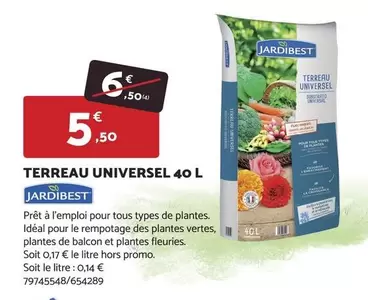 TOUS - Terreau Universel 40 L