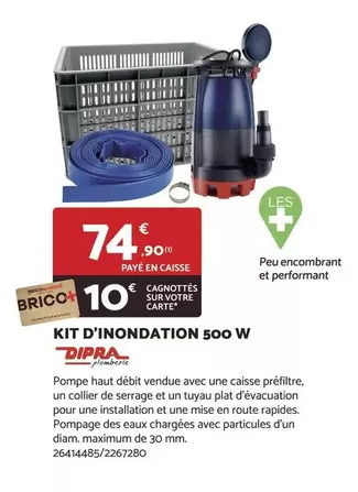 Dipra - Kit D'Inondation 500 W