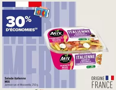 Mix - Salade Italienne offre sur Carrefour Contact