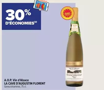 La Cave D'augustin Florent - A.o.p. Vin D'alsace offre sur Carrefour Contact